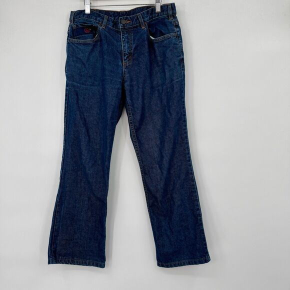 Benchmark FR Women's 6 Blue Flame Resistant Workwear Denim USA Made **Disclaimer - Picture 1 of 15